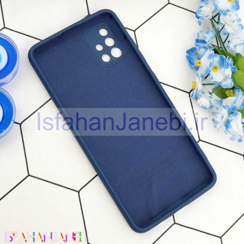 اصفهان جانبی-قاب سیلیکونی محافظ لنزدار Samsung Galaxy A51