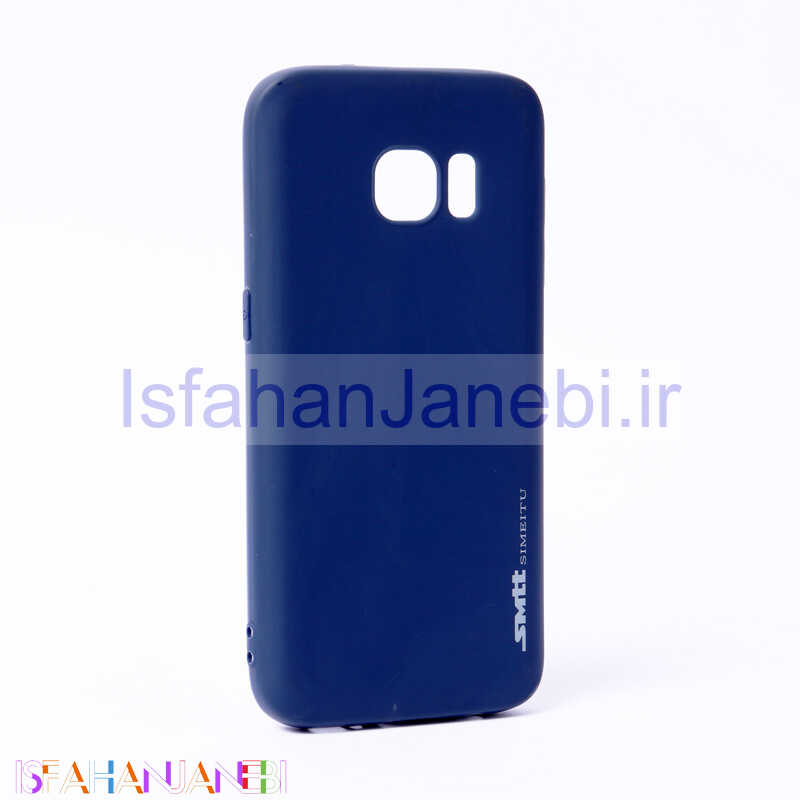 اصفهان جانبی-قاب ژله ای پکدار SMTT سامسونگ Samsung Galaxy S7 سرمه ای