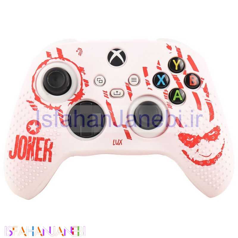 اصفهان جانبی-روکش دسته بازی Xbox X/S طرح Joker سفید قرمز