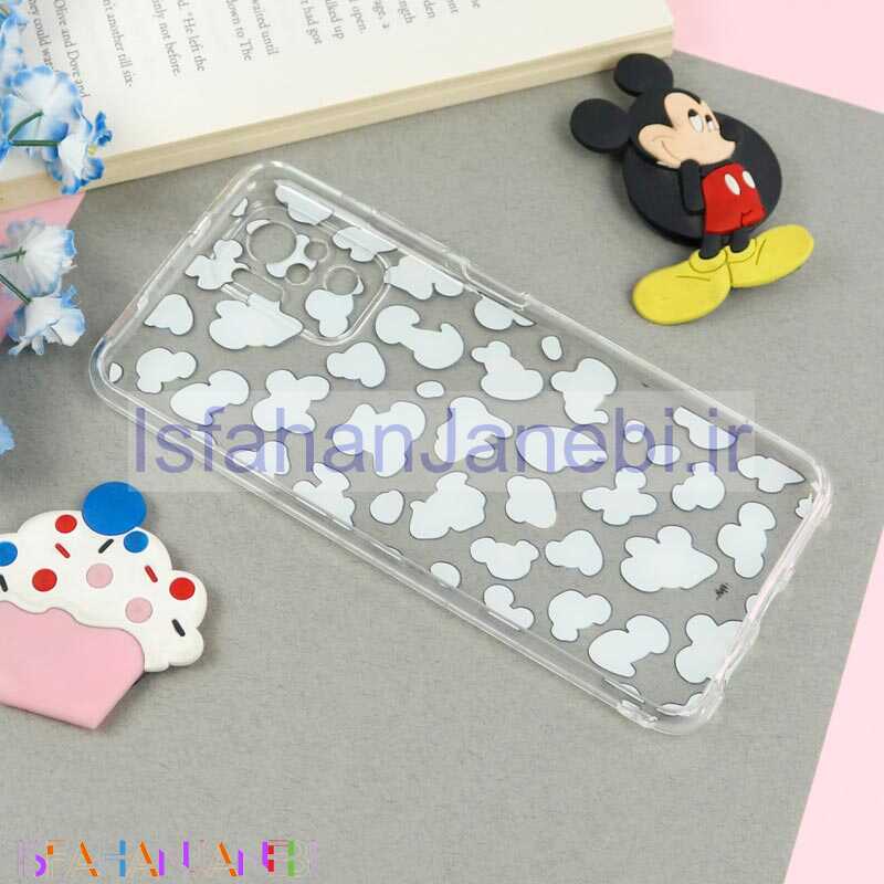 اصفهان جانبی-قاب ژله ای شفاف طرحدار پلنگی Xiaomi Redmi Note 10 / Note 10s