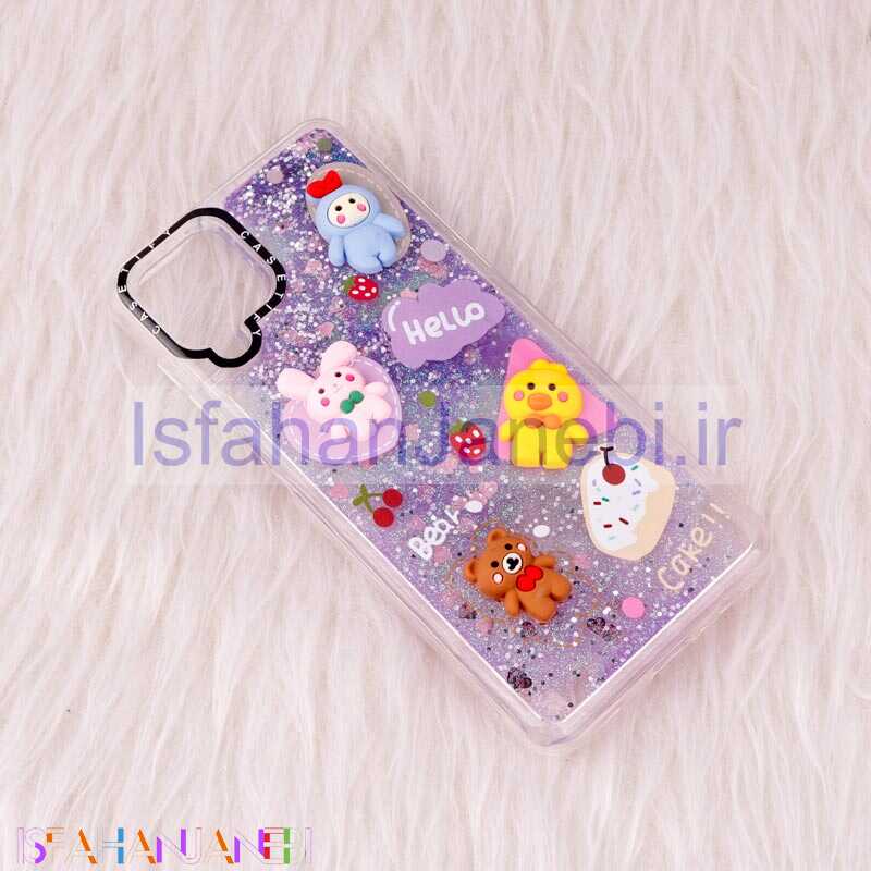اصفهان جانبی-قاب آکواریومی Casetify سامسونگ Galaxy A12 عروسکی برجسته