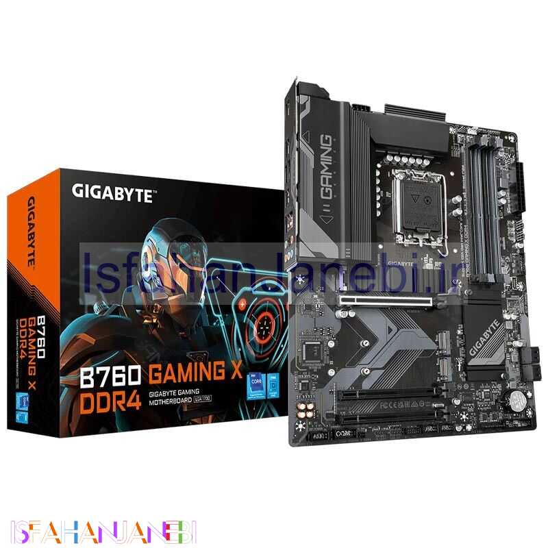 اصفهان جانبی-مادربرد گیگابایت B760 GAMING X DDR4 rev. 1.0