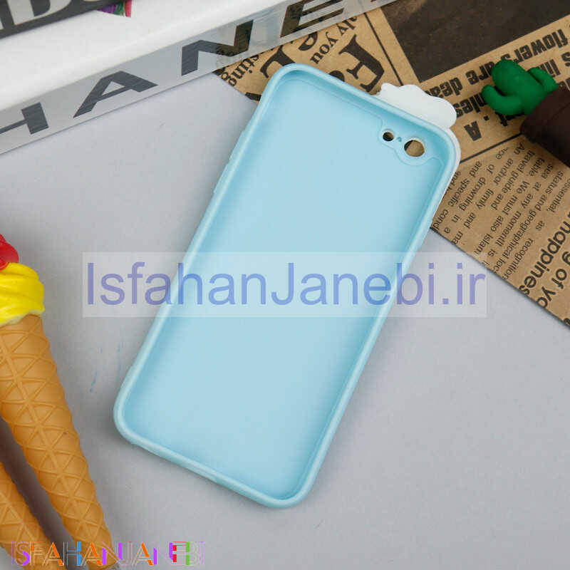 اصفهان جانبی-قاب سیلیکونی عروسکی محافظ لنزدار طرح Duck آیفون iPhone 6/6s