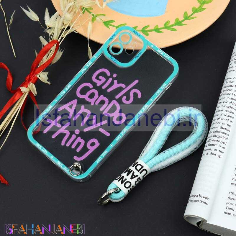 اصفهان جانبی-قاب ژله ای الماسی iPhone 7/8 قرمز