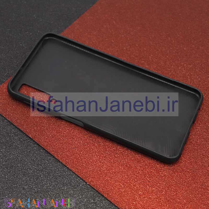 اصفهان جانبی-قاب چرمی Remax سامسونگ A7 2018 مشکی