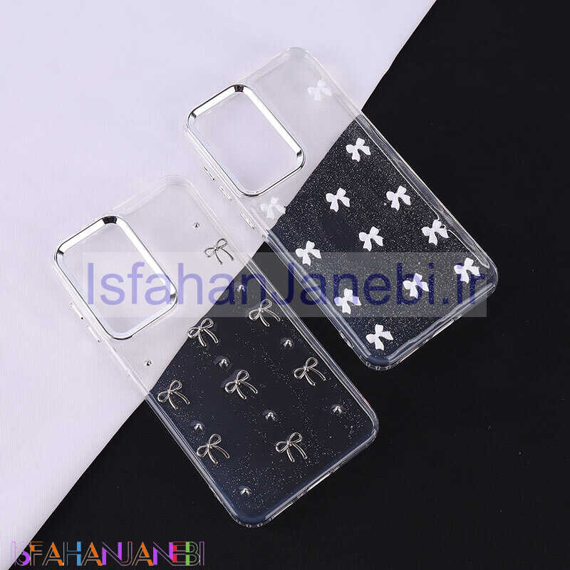 اصفهان جانبی-قاب اکلیلی سامسونگ Galaxy A56 طرح پاپیون دور محافظ متال