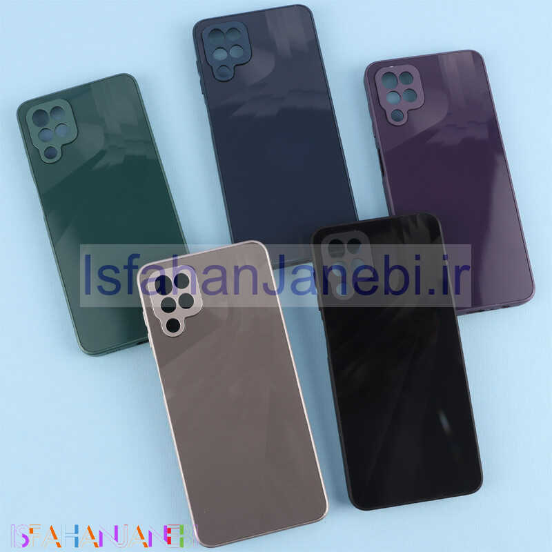 اصفهان جانبی-قاب PVD لیزری سه بعدی سامسونگ Galaxy A12 / M12 محافظ لنزدار