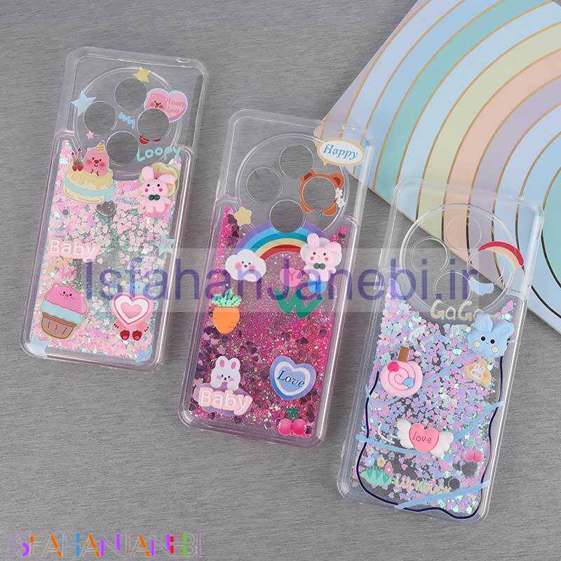 اصفهان جانبی-قاب آکواریومی شیائومی Redmi 14C / Poco C75 عروسکی برجسته محافظ لنزدار