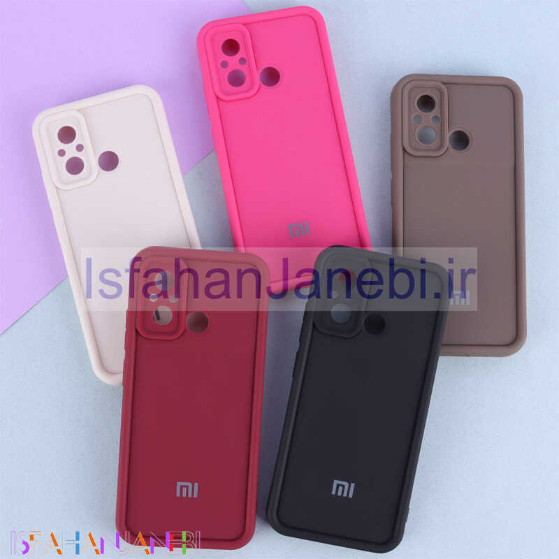 اصفهان جانبی-قاب سولید شیائومی Redmi 12C محافظ لنزدار