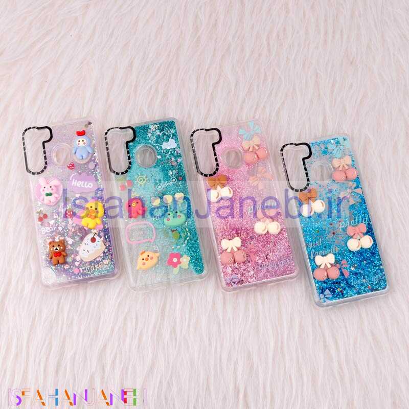 اصفهان جانبی-قاب آکواریومی Casetify سامسونگ Galaxy A21 عروسکی برجسته