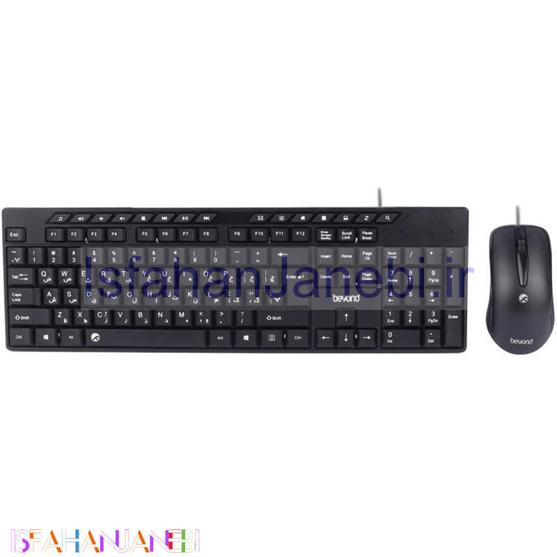 اصفهان جانبی-کیبورد و موس بیاند BMK-4222