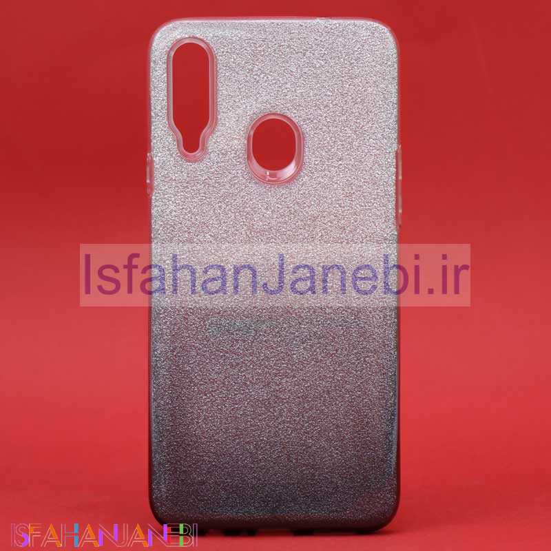 اصفهان جانبی-قاب اکلیلی Samsung A20s سفید مشکی