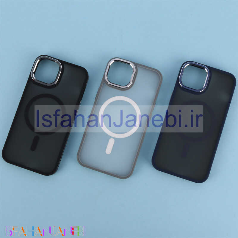اصفهان جانبی-قاب مگ سیف Linex آیفون iPhone 13 / 14 پشت مات