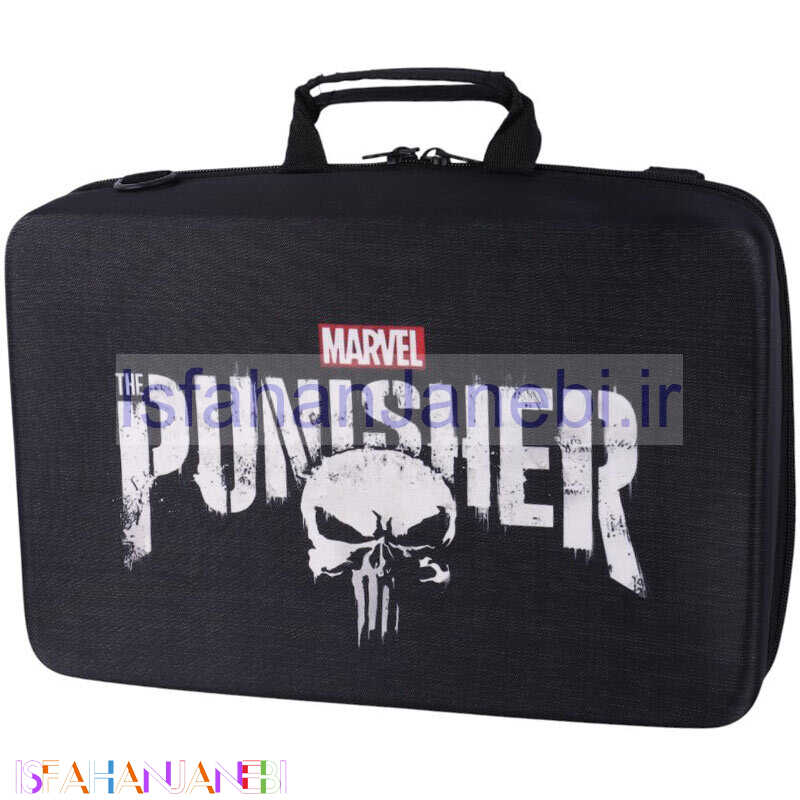 اصفهان جانبی-کیف کنسول بازی PS5 Slim طرح Punisher