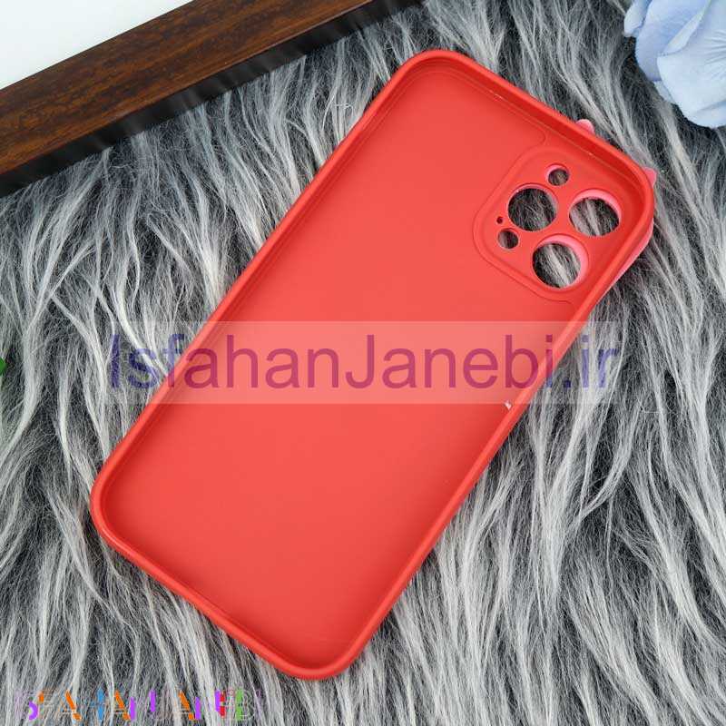 اصفهان جانبی-قاب سیلیکونی عروسکی محافظ لنزدار طرح Bigget آیفون iPhone 12 Pro