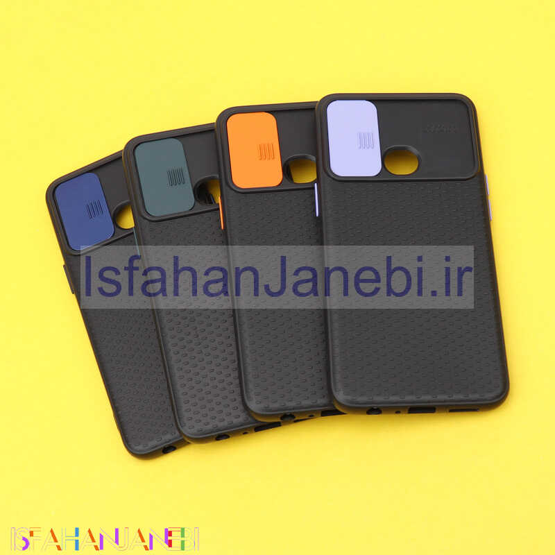 اصفهان جانبی-قاب ضدضربه محافظ لنز دار رنگی Samsung A10s