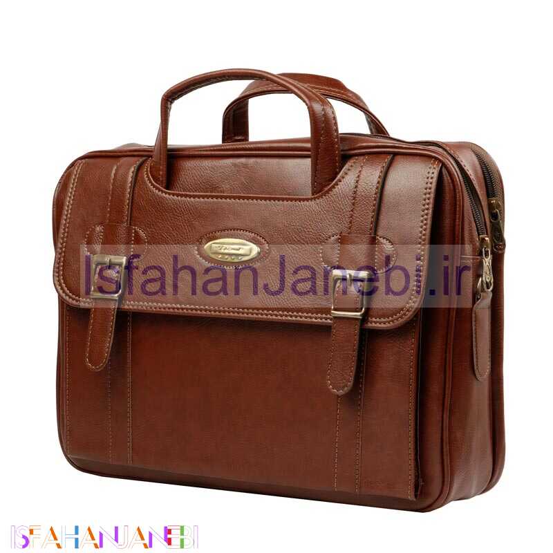 اصفهان جانبی-کیف اداری چرم دسته دار Diplomat کد 148