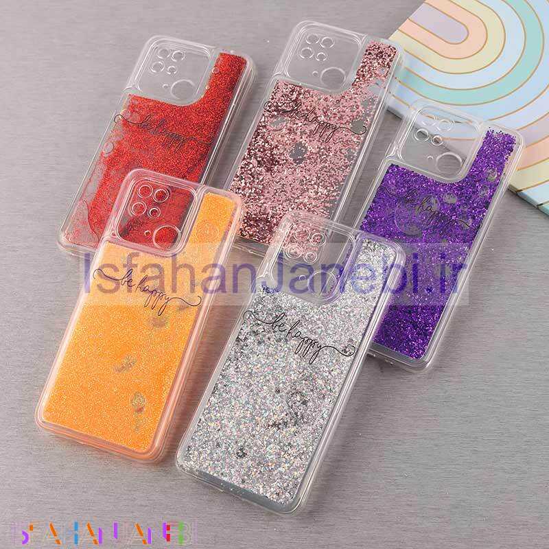 اصفهان جانبی-قاب آکواریومی شفاف Irock شیائومی Redmi 10C محافظ لنزدار