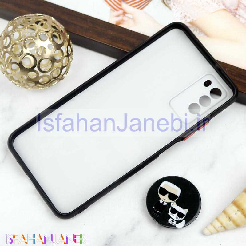 اصفهان جانبی-قاب PC محافظ لنز دار طرح Boss Cat + پاپ سوکت Xiaomi Poco M3