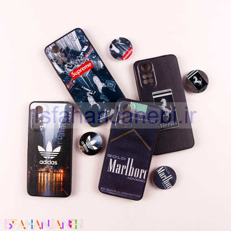 اصفهان جانبی-قاب فانتزی طرحدار پسرانه محافظ لنزدار + پاپ سوکت Xiaomi Redmi Note 11 / 11s سری R