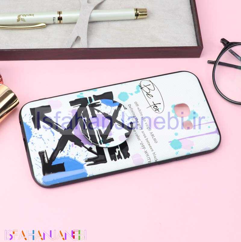 اصفهان جانبی-قاب فانتزی برجسته + پاپ سوکت کد17 سامسونگ A5 2017