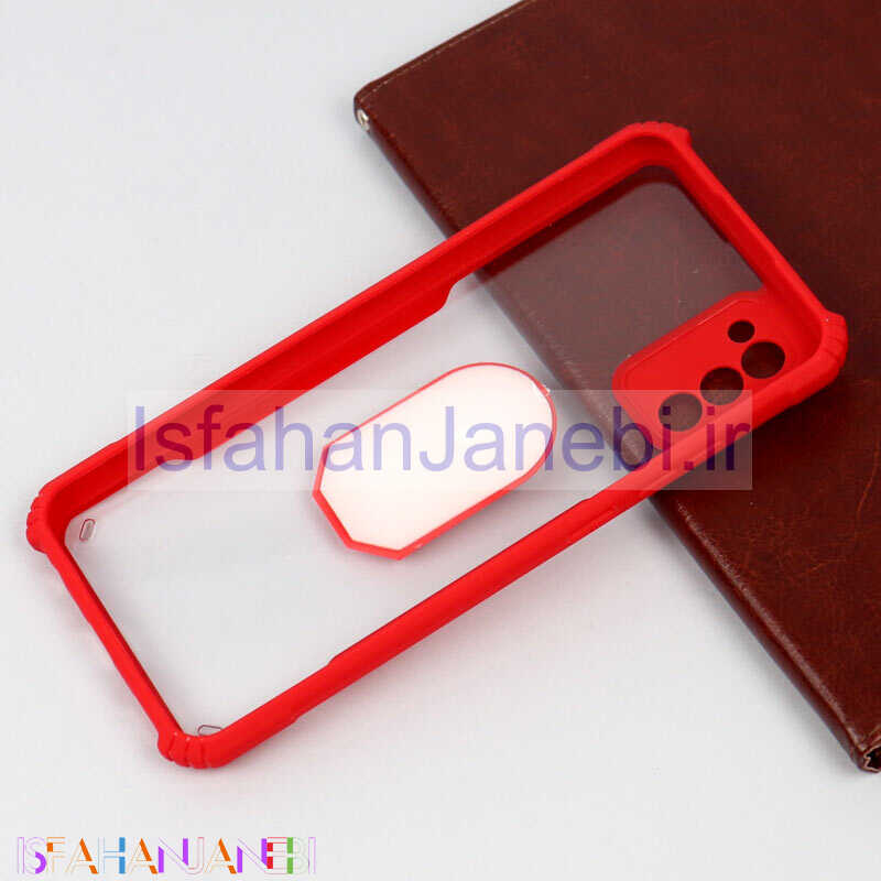 اصفهان جانبی-قاب PC شفاف هولدردار Samsung A02s / M02s