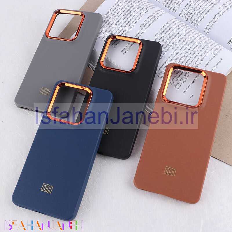 اصفهان جانبی-قاب ژله ای شیائومی Redmi Note 14 5G دور محافظ متال لوگودار