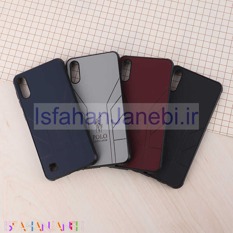 اصفهان جانبی-قاب چرمی Polo Ralph Laren سامسونگ Galaxy A10 طرح دار
