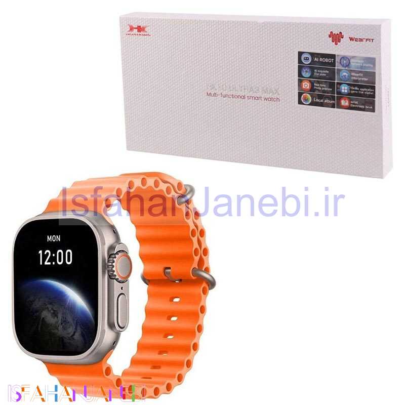 اصفهان جانبی-ساعت هوشمند HK Huahong HK10 Ultra3 max 49mm