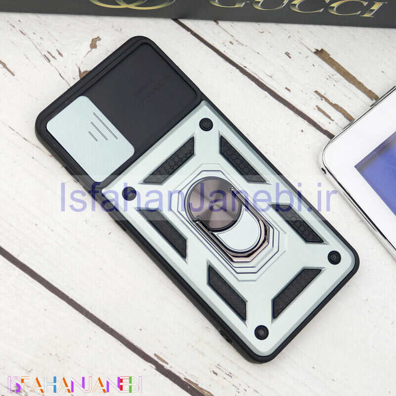 اصفهان جانبی-قاب ضد ضربه محافظ لنزدار کشویی هولدر دار بتمن Samsung A31