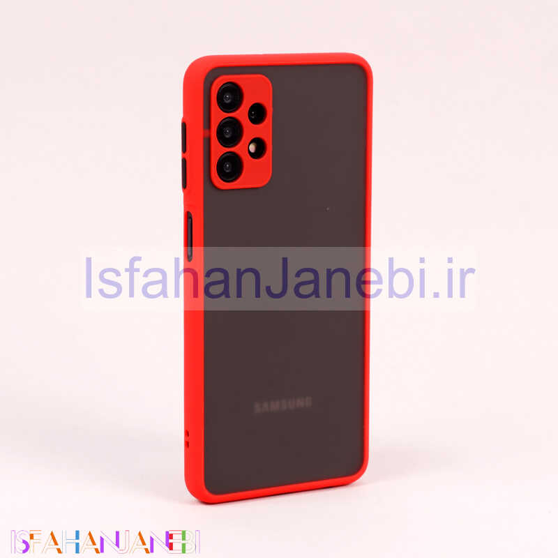 اصفهان جانبی-قاب PC مات محافظ لنز دار Samsung Galaxy A32 5G
