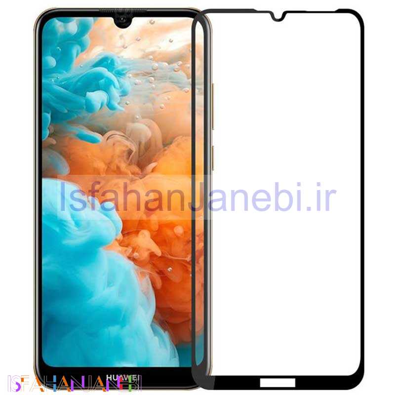 اصفهان جانبی-گلس تمام چسب Huawei Honor 8A مشکی