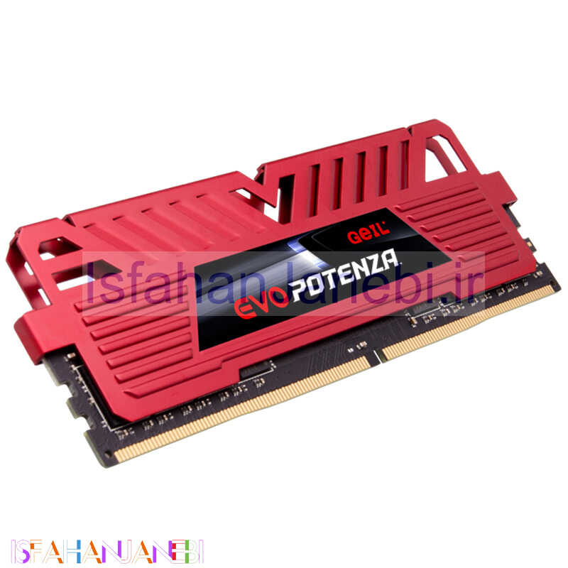 اصفهان جانبی-رم کامپیوتر Geil Evo Potenza DDR4 8GB 3000MHz CL16 Single