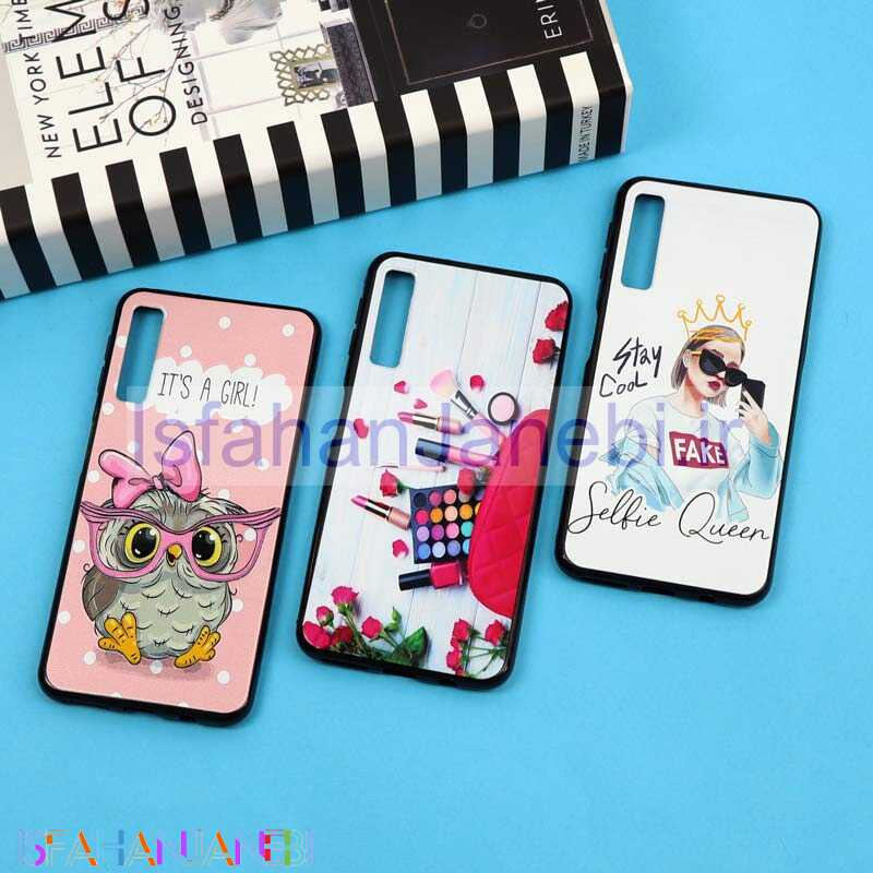 اصفهان جانبی-قاب فانتزی برجسته دخترانه سامسونگ A7 2018 سری 6