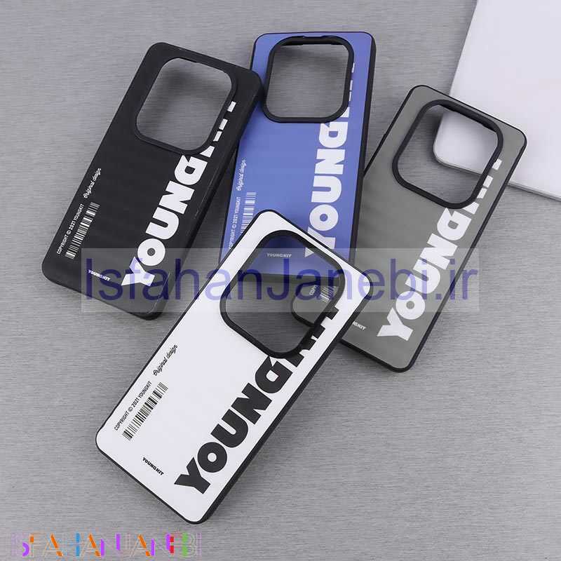 اصفهان جانبی-قاب پافر PC شیائومی Redmi Note 14 Pro 5G طرح Youngkit