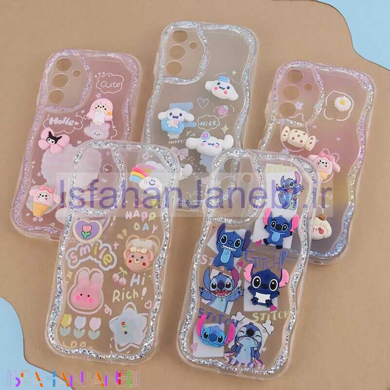 اصفهان جانبی-قاب شاینی سامسونگ Galaxy A25 عروسکی محافظ لنزدار