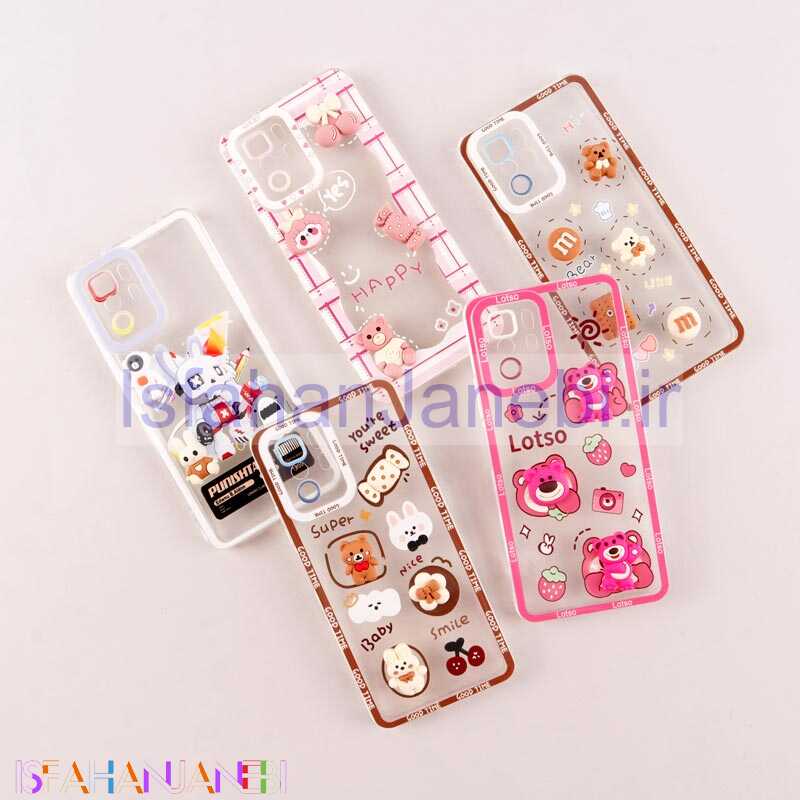 اصفهان جانبی-قاب عروسکی برجسته Highcopy محافظ لنزدار Xiaomi Poco X3 GT