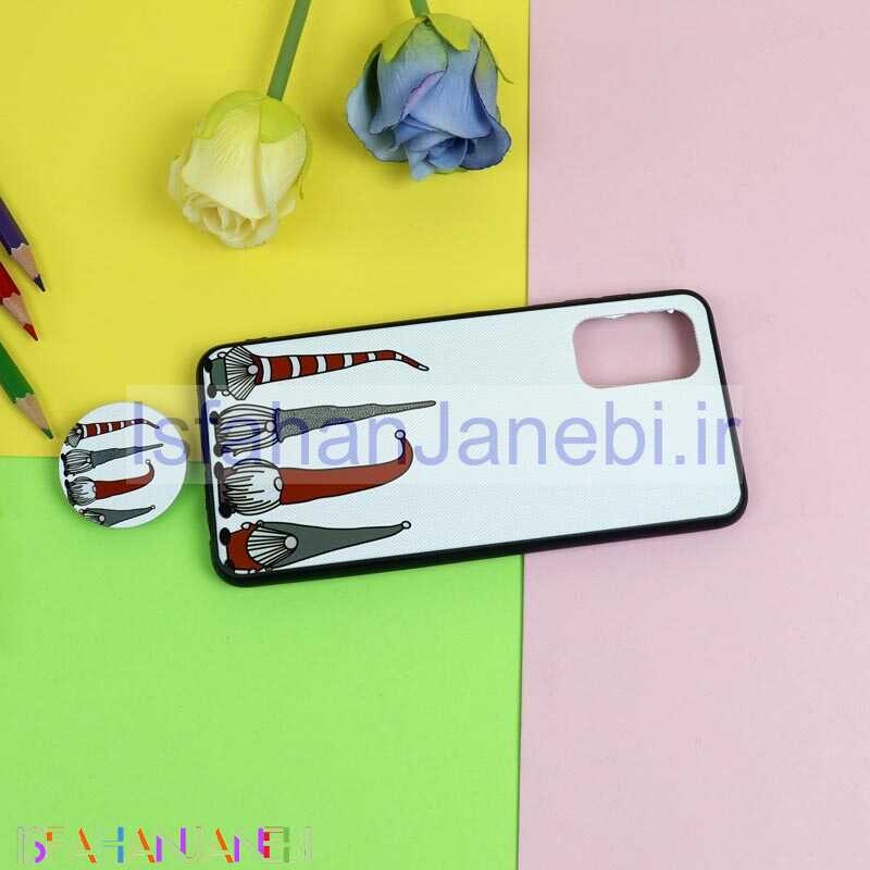 اصفهان جانبی-قاب فانتزی برجسته + پاپ سوکت طرح کوتوله سامسونگ A32 سری D