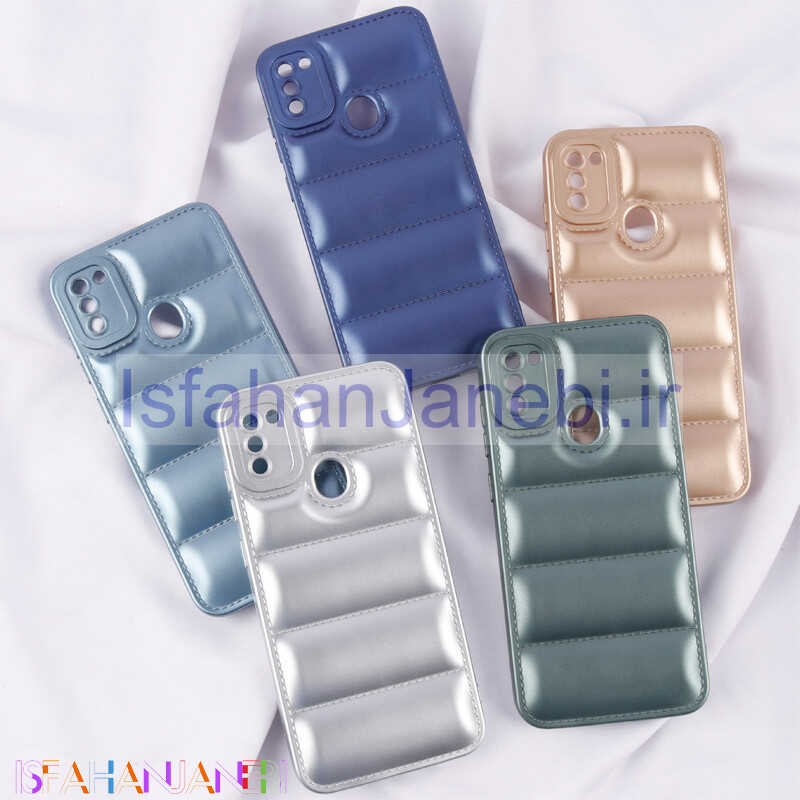 اصفهان جانبی-قاب پافر ژله ای براق محافظ لنزدار Samsung Galaxy A11 / M11