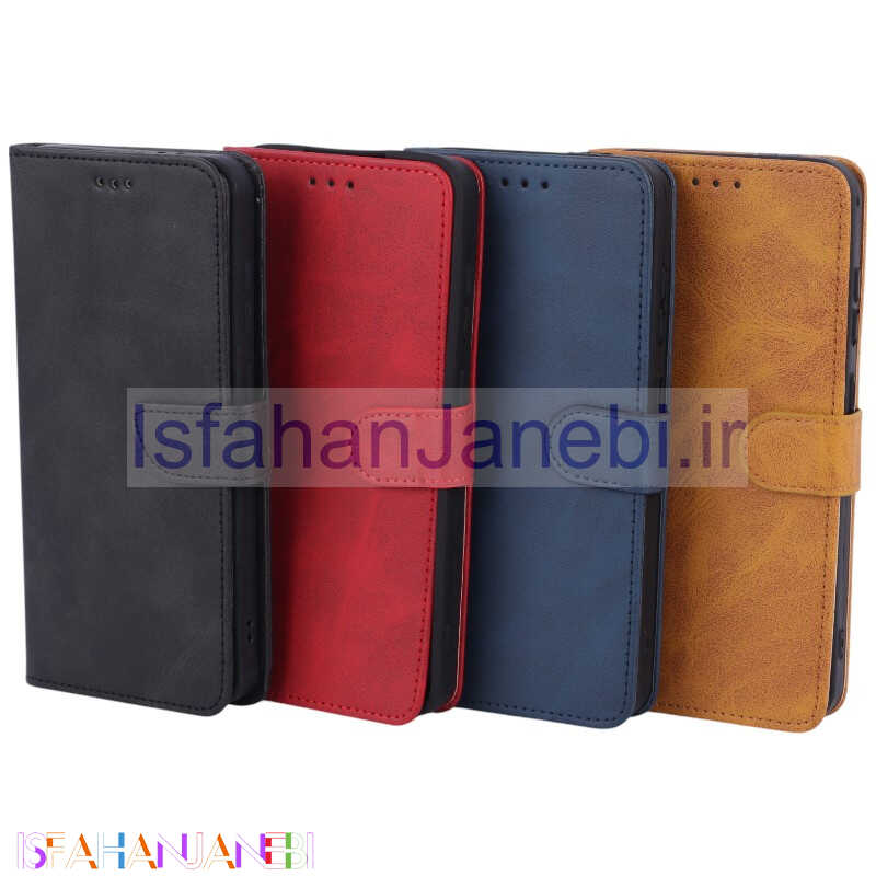 اصفهان جانبی-کیف چرمی مگنتی محافظ لنزدار سامسونگ Galaxy S24 FE