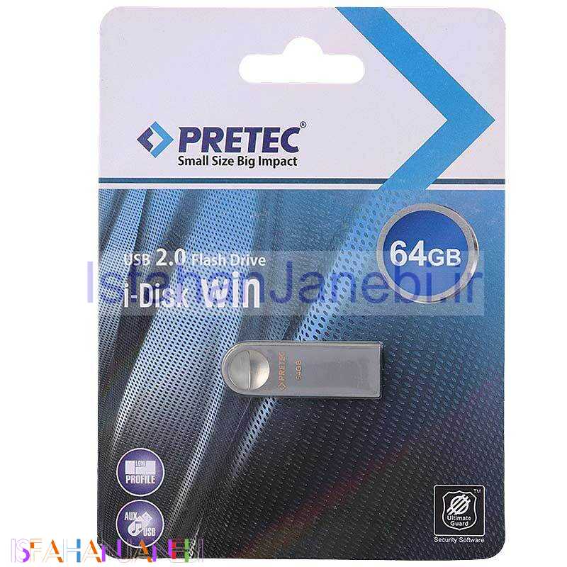اصفهان جانبی-فلش 64 گیگ پرتک Pretec i-Disk Win