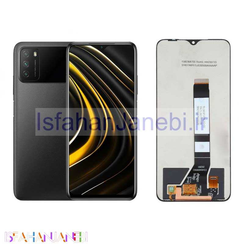 اصفهان جانبی-تاچ و ال سی دی اورجینال Xiaomi Poco M3