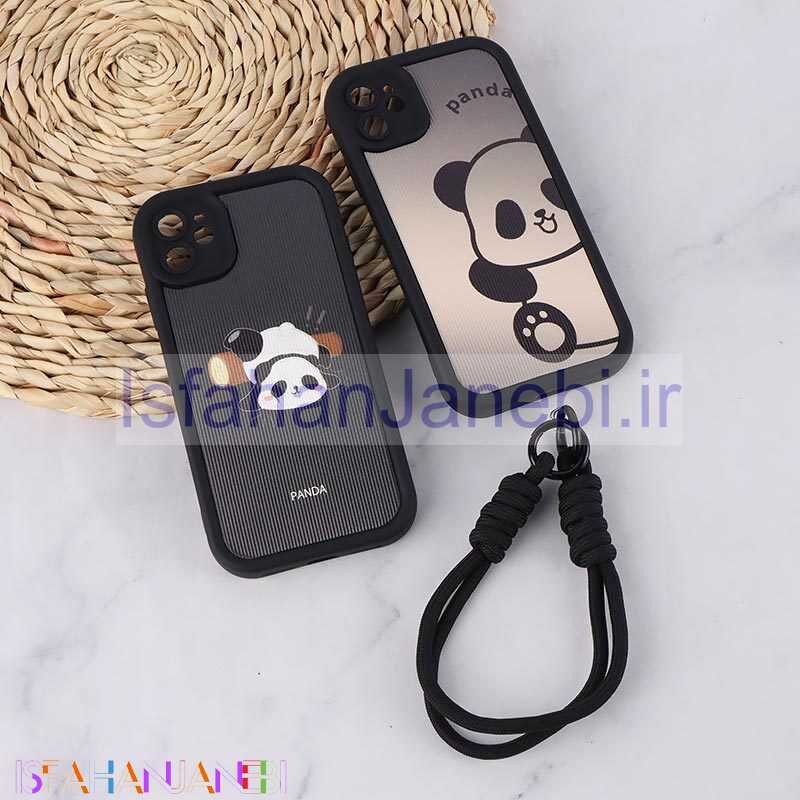 اصفهان جانبی-قاب کبریتی سولید آیفون iPhone 11 محافظ لنزدار با بند مچی