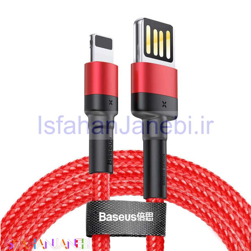 اصفهان جانبی-کابل آیفونی Baseus CALKLF-G09 2.4A 1m