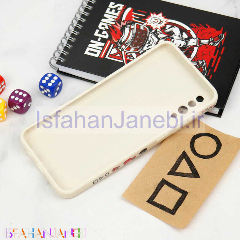 اصفهان جانبی-قاب سیلیکونی محافظ لنزدار طرح اسکویید گیم Samsung Galaxy A30s / A50s کد 5