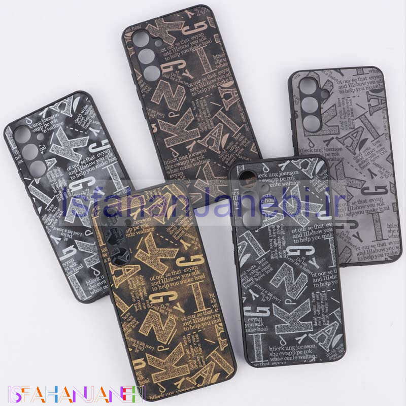 اصفهان جانبی-قاب PC سامسونگ Galaxy A54 محافظ لنزدار طرح لاتین