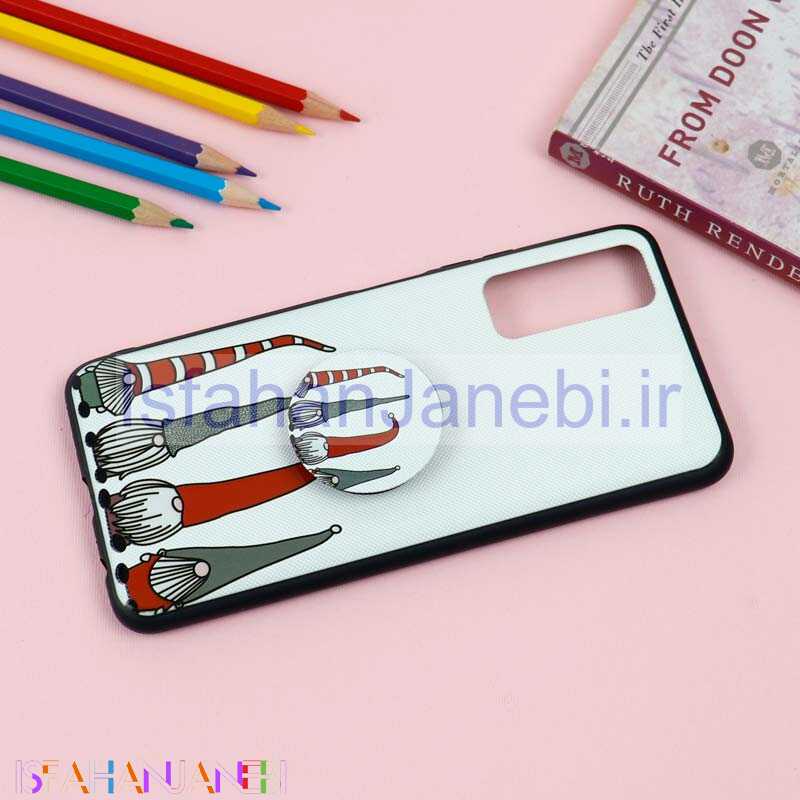 اصفهان جانبی-قاب فانتزی برجسته + پاپ سوکت طرح کوتوله هواوی Y7a سری D