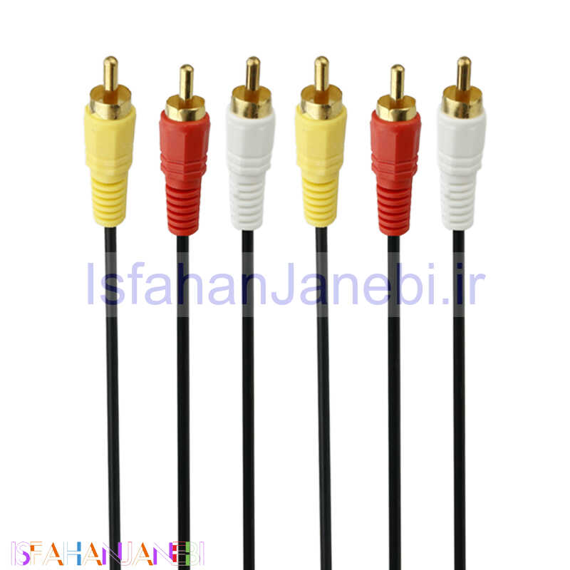 اصفهان جانبی-کابل 3 به 3 Effort AV RCA 3m