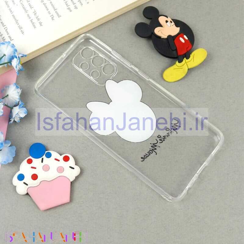 اصفهان جانبی-قاب ژله ای شفاف طرحدار مینی موس Samsung Galaxy A32 4G