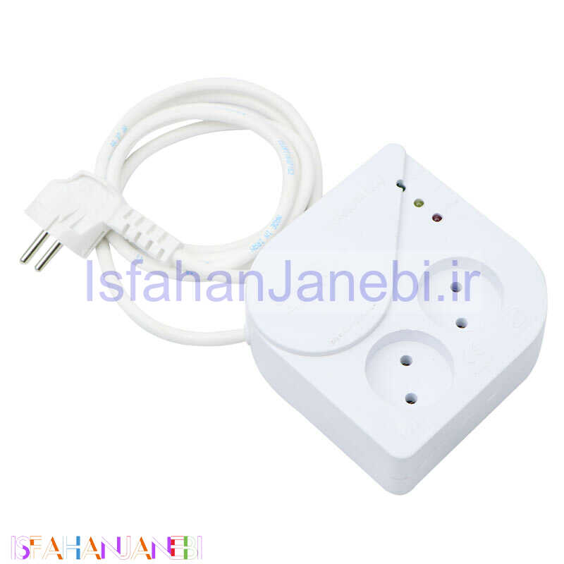 اصفهان جانبی-محافظ یخچال بدون ارت فردان الکتریک با کابل 1٫8 متری مدل 31015
